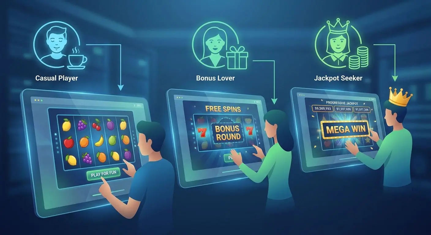 Guía visual para elegir slots Bet365 según perfil de jugador
